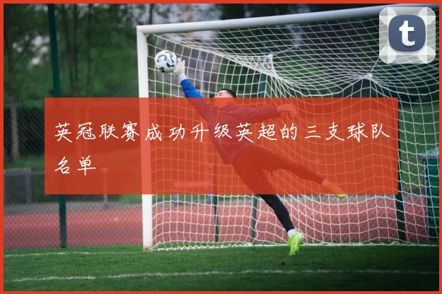 英冠联赛成功升级英超的三支球队名单