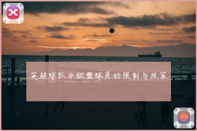 英超球队非欧盟球员的限制与政策